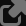 a hollow, light gray box with a gray arrow pointing outward